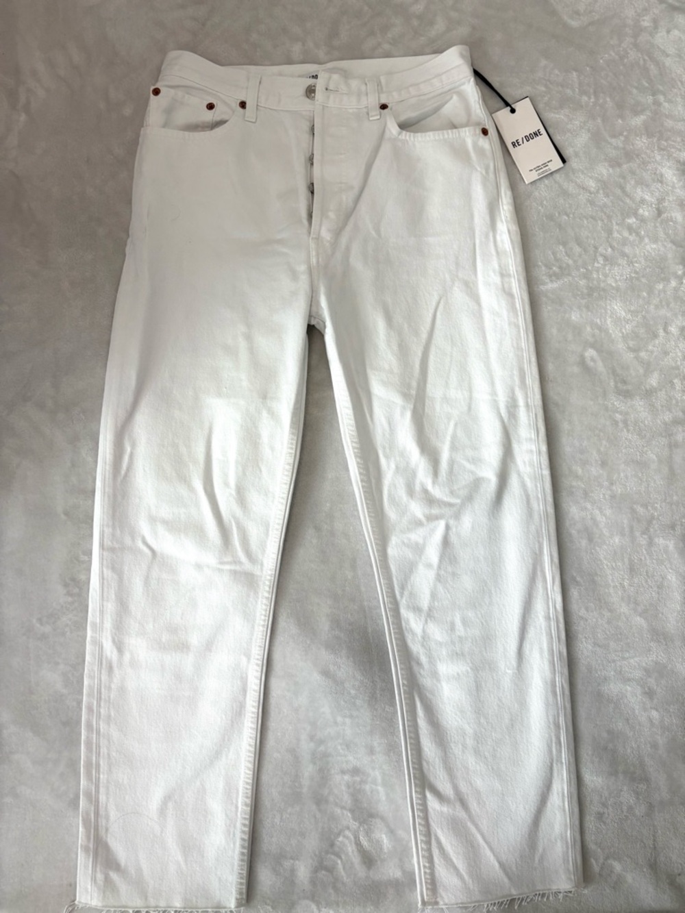 Re/Done  brand new Originals White Denim Jeans